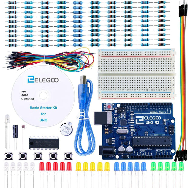 ELEGOO UNO Basic Starter Kit Compatible with Arduino IDE Arduino STEM Kits elegoo-shop 