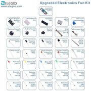 ELEGOO Upgraded Electronics Fun Kits (4 Versions) for Arduino, Raspberry Pi, STM32 Arduino STEM Kits elegoo-shop A)E3 
